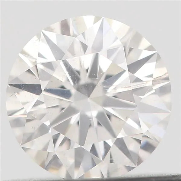 0.45ct Round Natural Diamond (Faint Gray, Clarity I1, Cut EX, IGI)