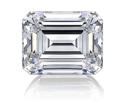 BRILLIANT RING- Emerald Cut Diamond