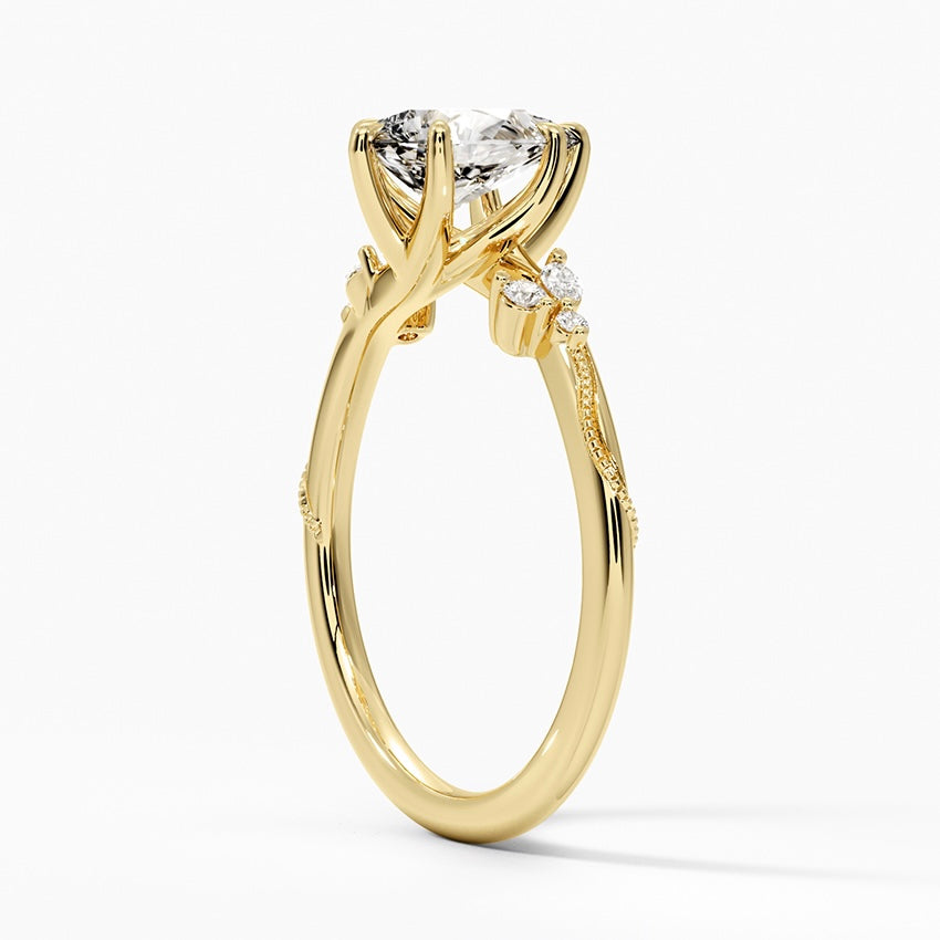 BLOOM RING-Pear Cut Diamond