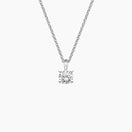 Switch SOLITAIRE DIAMOND NECKLACE-Round Cut Diamond 3 image