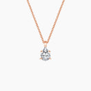 Switch SOLITAIRE DIAMOND NECKLACE-Pear Cut Diamond 3 image