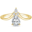 Switch ARIEL RING-Pear Cut Diamond 2 image