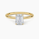 Switch HIDDEN HALO-Emerald Cut Diamond 2 image