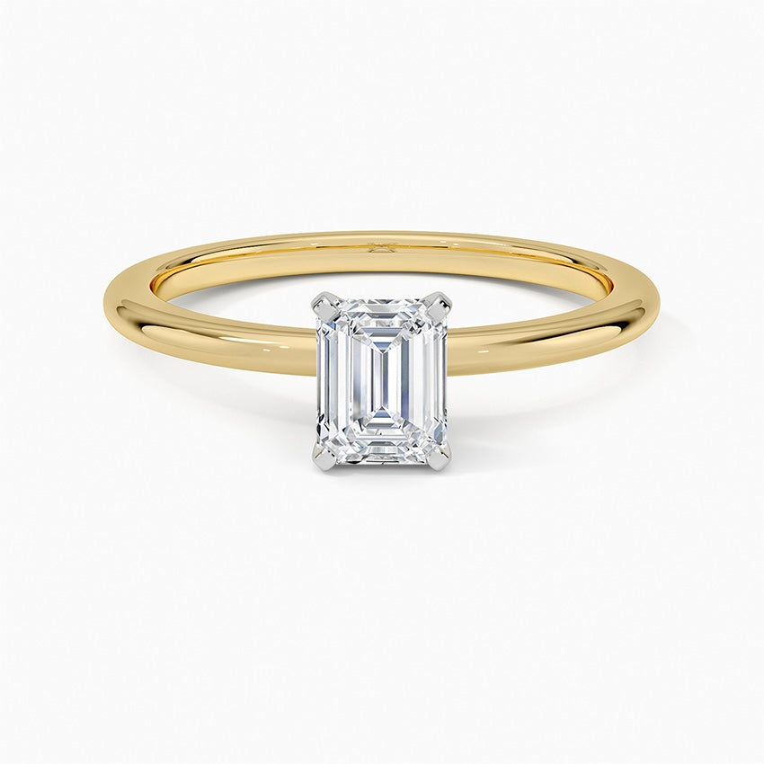 GLOW RING-Emerald Cut Diamond