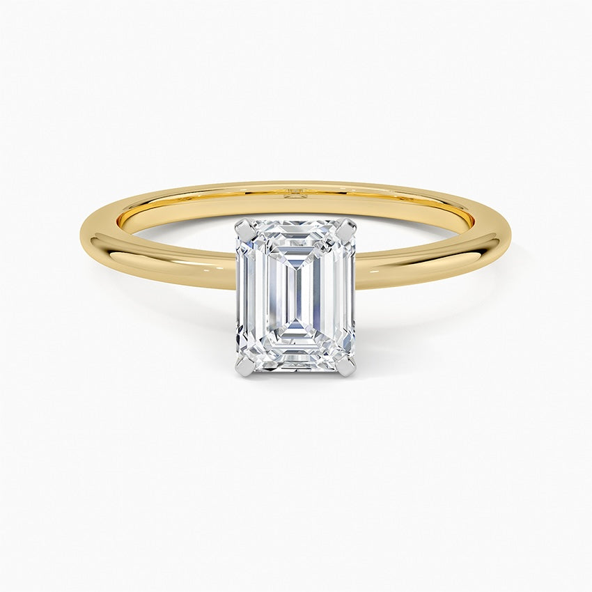 GLOW RING-Emerald Cut Diamond