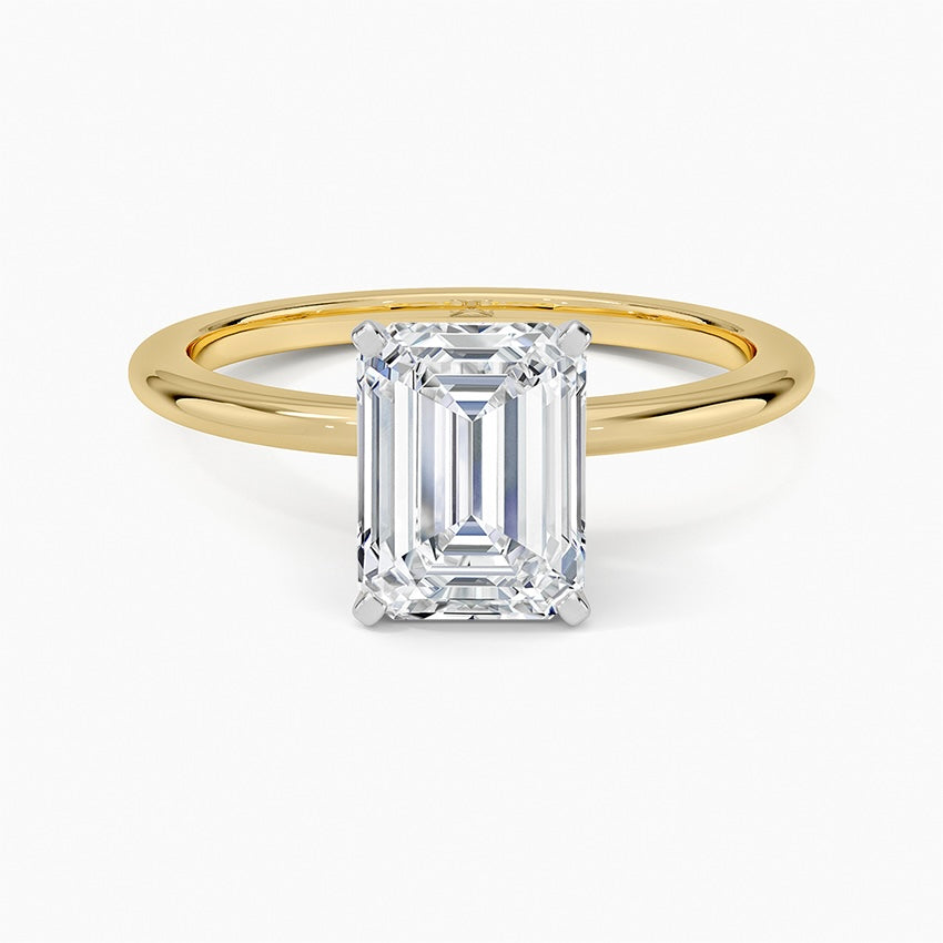 GLOW RING-Emerald Cut Diamond