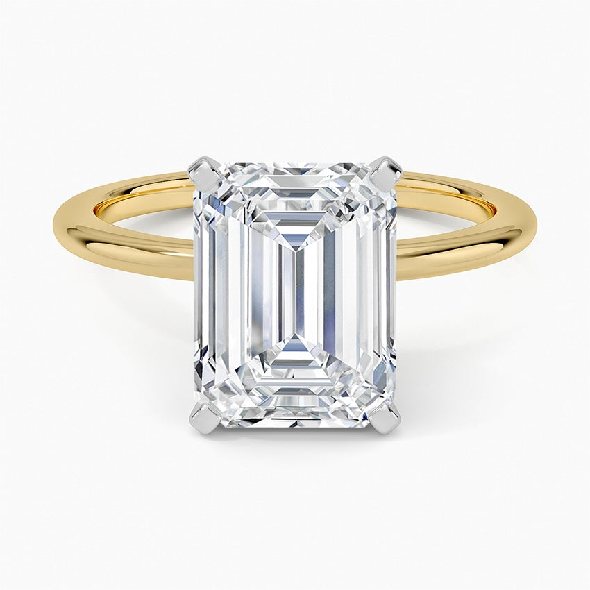 GLOW RING-Emerald Cut Diamond