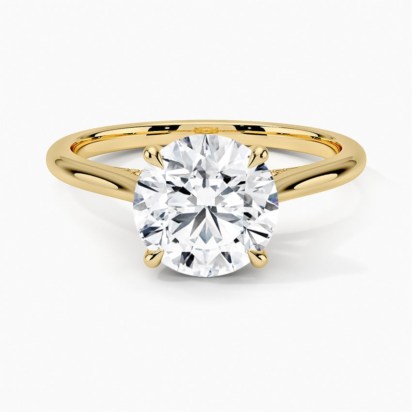 BELLA RING- Round Cut Diamond