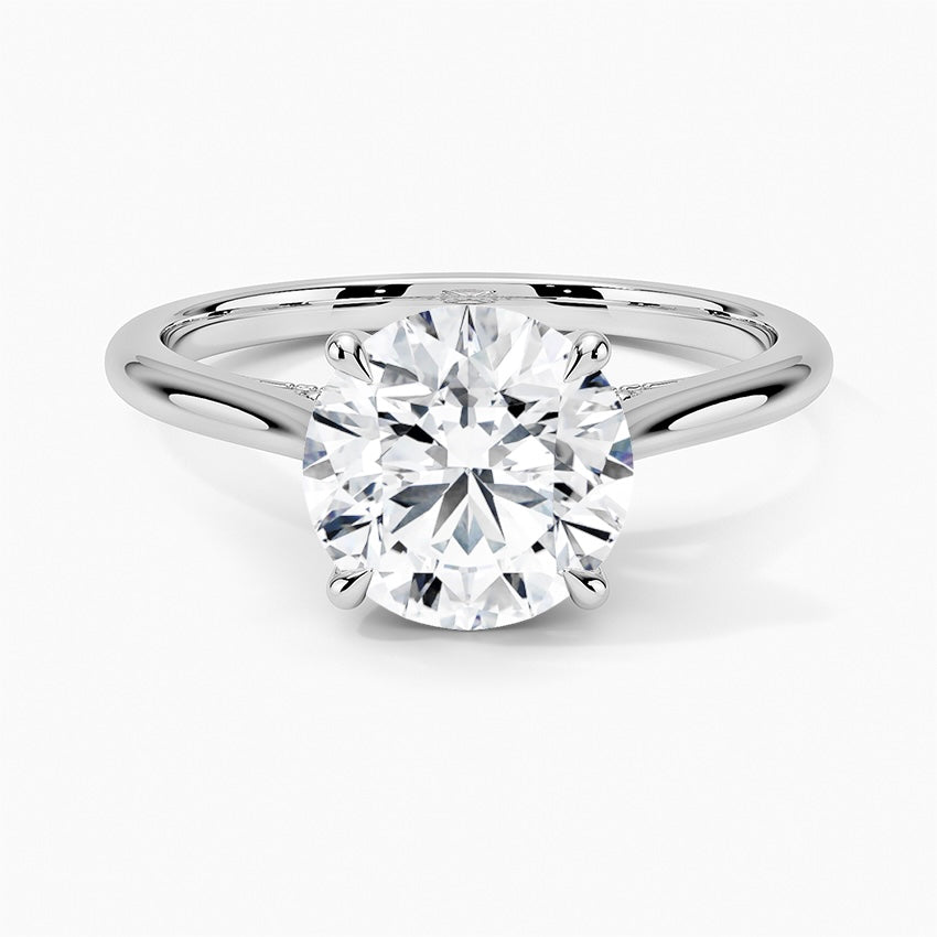 BELLA RING- Round Cut Diamond