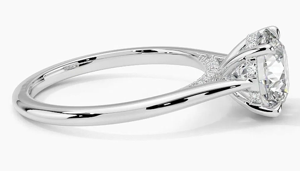 BELLA RING- Round Cut Diamond