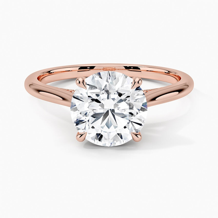 BELLA RING- Round Cut Diamond