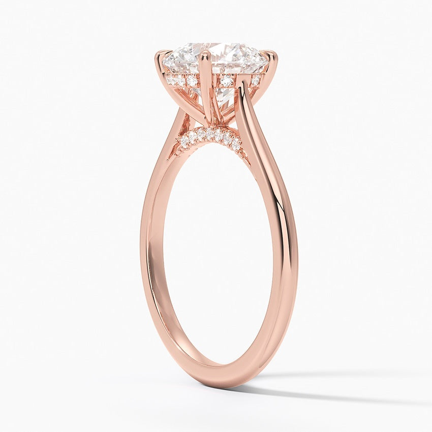 BELLA RING- Round Cut Diamond