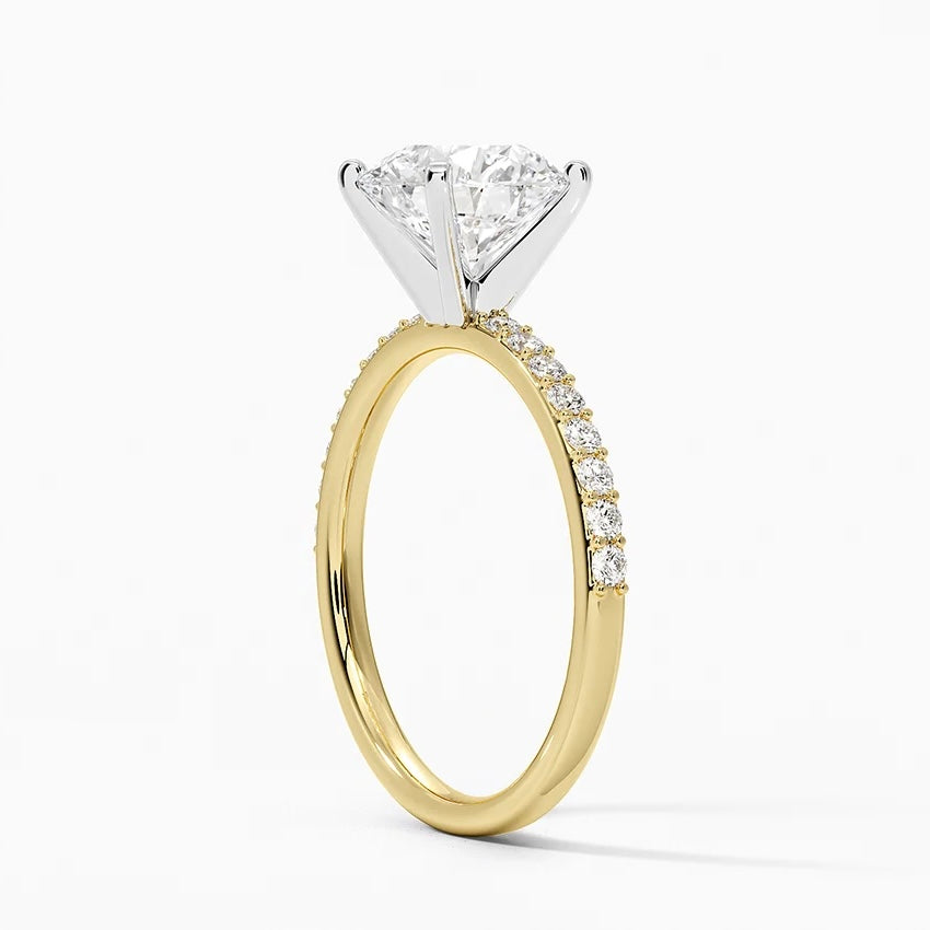 SWEET RING-Round Cut Diamond