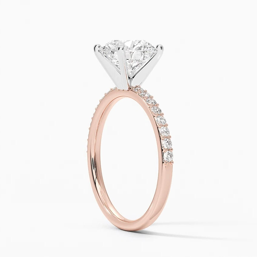 SWEET RING-Round Cut Diamond