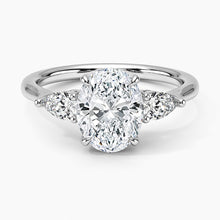 Load image into Gallery viewer, TRILOGY RING-Oval Cut Diamond
