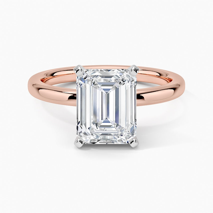 GLOW RING-Emerald Cut Diamond