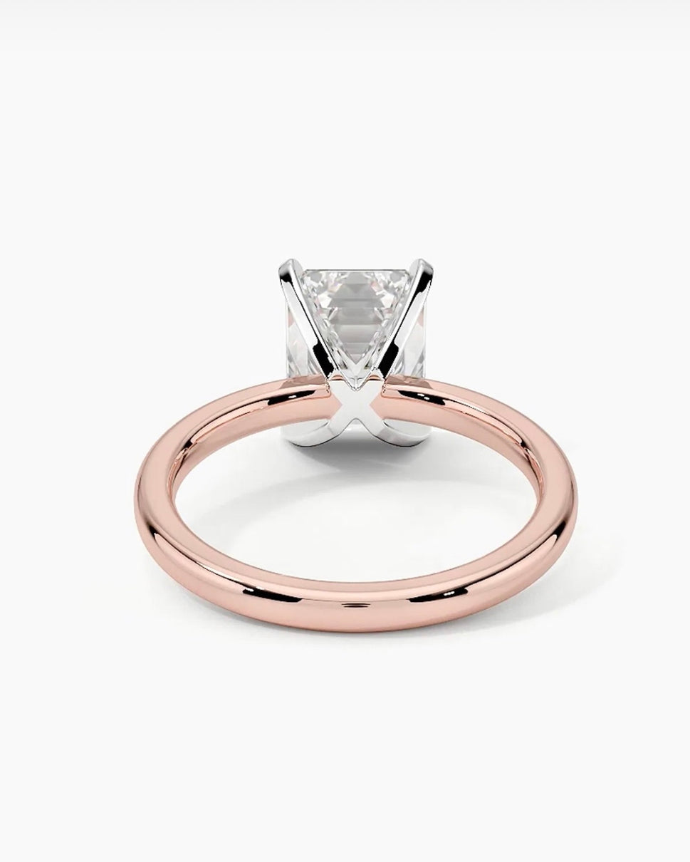 GLOW RING-Emerald Cut Diamond