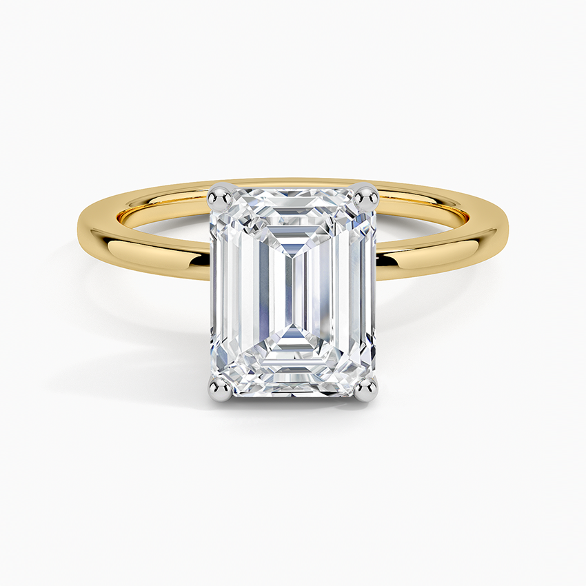 GLOW RING-Emerald Cut Diamond