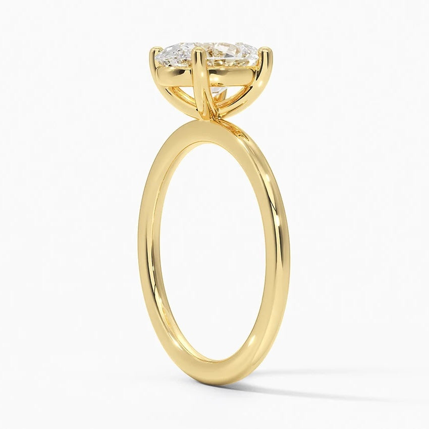 GLOW RING-Oval Cut Diamond