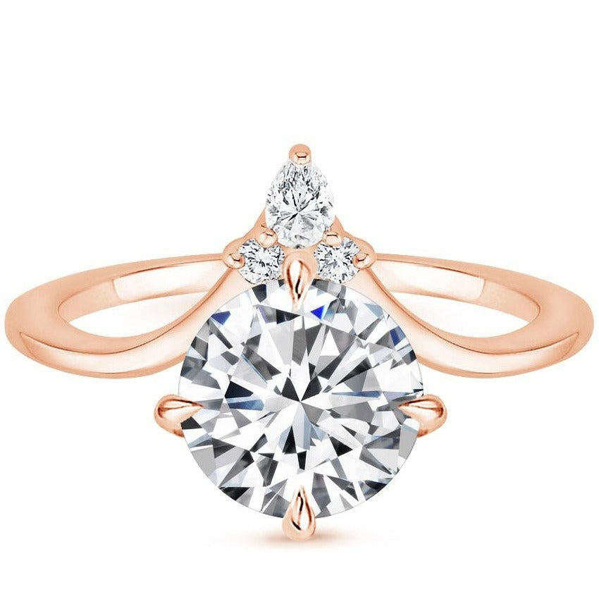 ARIEL RING-Round Cut Diamond