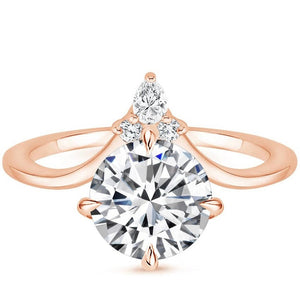 ARIEL RING-Round Cut Diamond