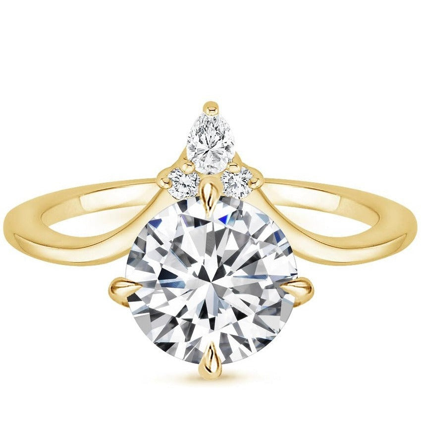 ARIEL RING-Round Cut Diamond