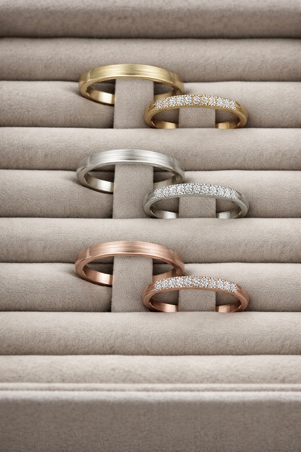 WHISPER SET RINGS