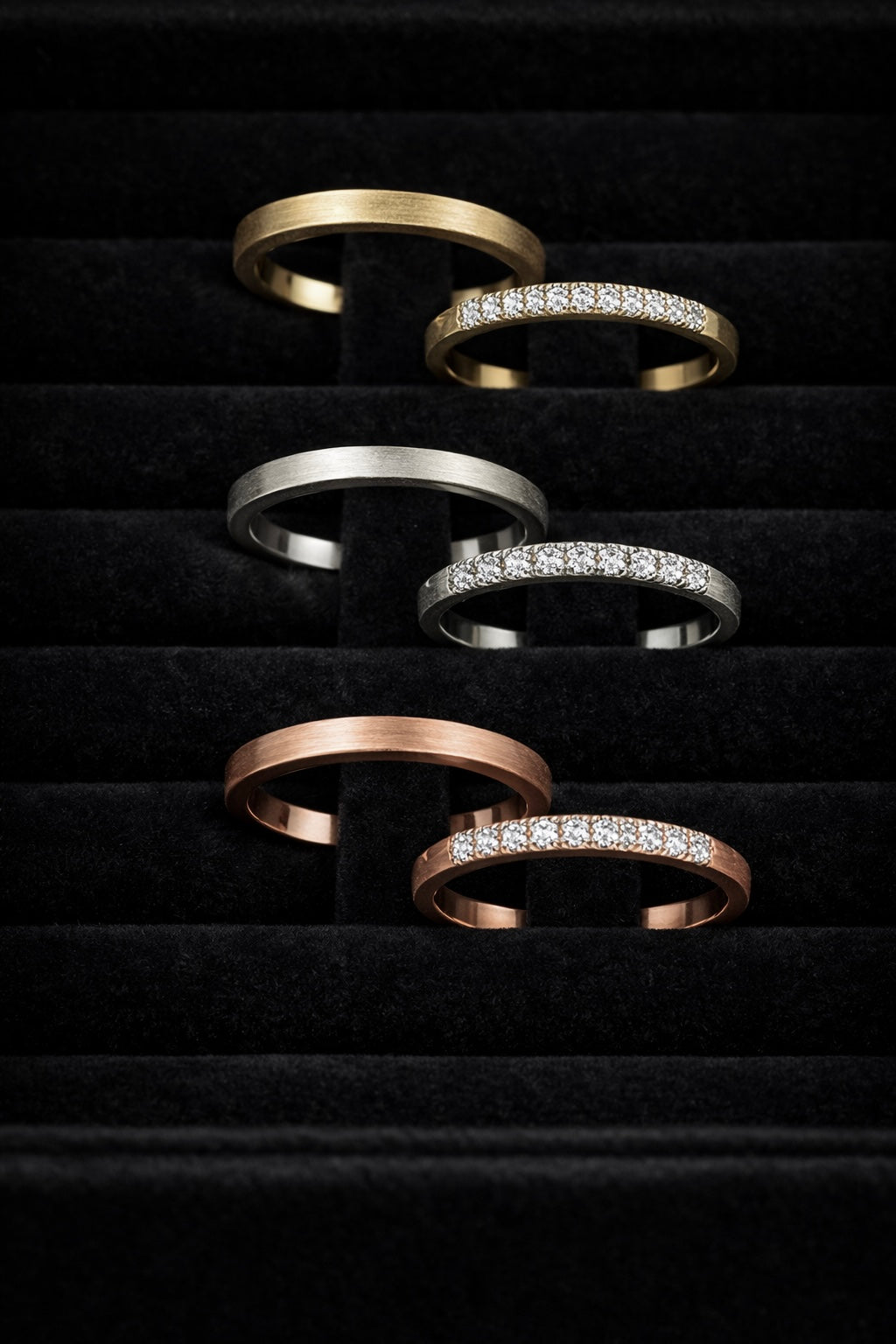 WHISPER SET RINGS