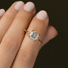 Load image into Gallery viewer, Asscher Cut Ring
