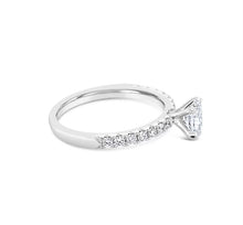 Load image into Gallery viewer, Natural Diamond Solitaire Ring 0.50ct (G/VS2), Oval Cut
