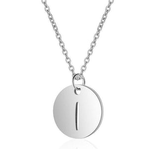 Initial Silver Necklace I