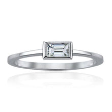 Load image into Gallery viewer, Baguette Cut/Engagement Ring-Natural Diamond Ring
